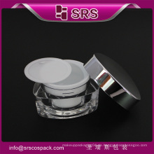 Luxus 30g 50g nettes kosmetisches Glas, leeres Dreieck Acrylglas